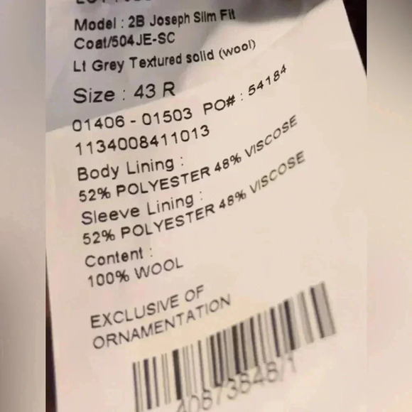 NOT FOR SALE Jos. A. Bank Light Brown Blazer - Picture 3 of 10